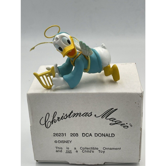 Disney Christmas Magic Ornaments W/Box Goofy Donald Pluto Set/3 - Picture 5 of 11